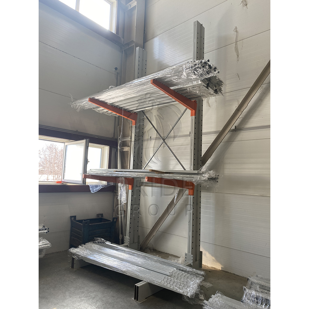 картинка Консольный стеллаж 1750x1500x2500 3 яруса односторонний